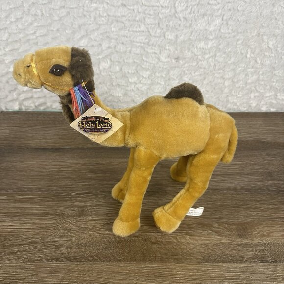 Vintage Stuffed Camel, Holy Land Experience, 11x12x4”, New, T5038A, Posable - Picture 1 of 9
